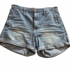 G-Star‎ Light Blue Jean Shorts